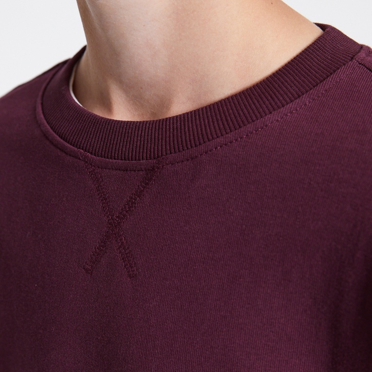 Sweatshirt "Pax star" Light Burgundy
